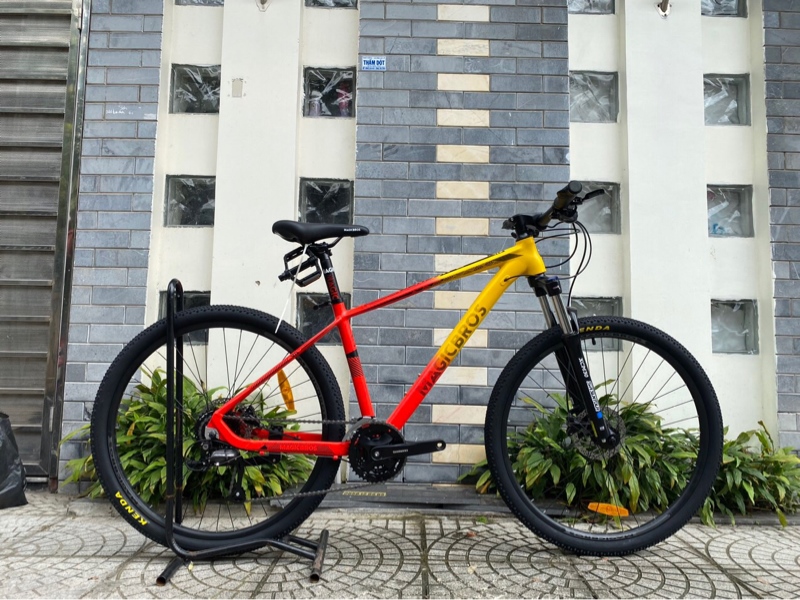 Xe MAGICBROS LEADER 2 - MTB địa hình 27.5 inch - Red/Yello 17' - 17 - Đỏ Vàng (Chiếc)