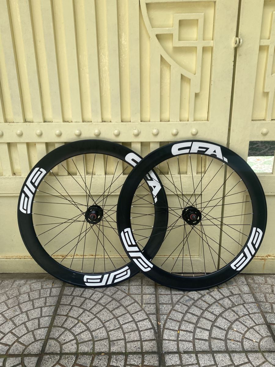 Cặp Vành 6cm 32L - ENVE - Hub Legend Bạc đạn 32đũa 700c - Đen - fixed gear (cặp)