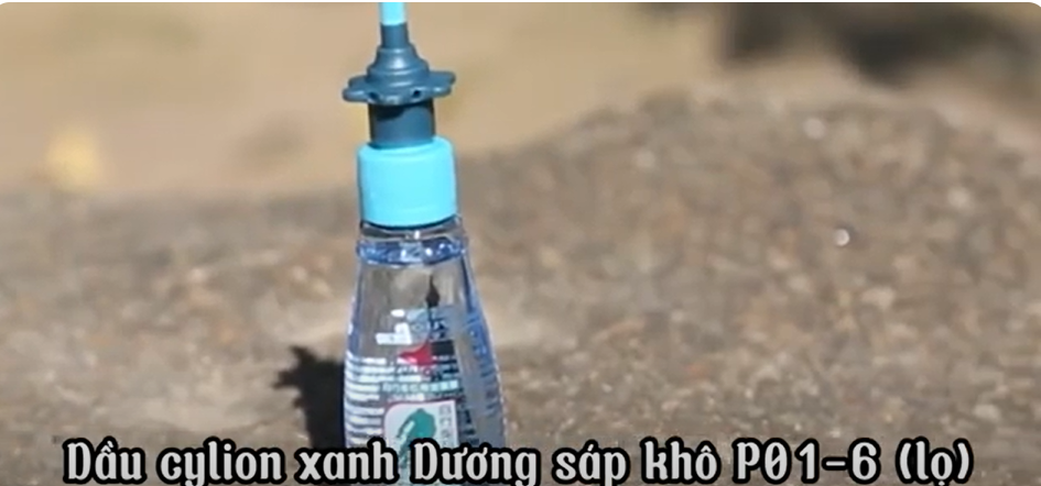 Dầu Tra Xích CYLION Chính Hãng 60ml Loại Tốt Tặng Kèm Khăn Lau