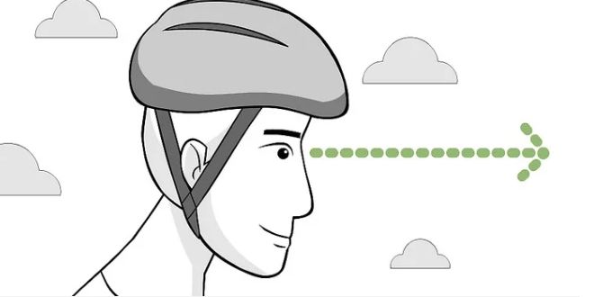 Giữ mắt nhìn thẳng về phía trước